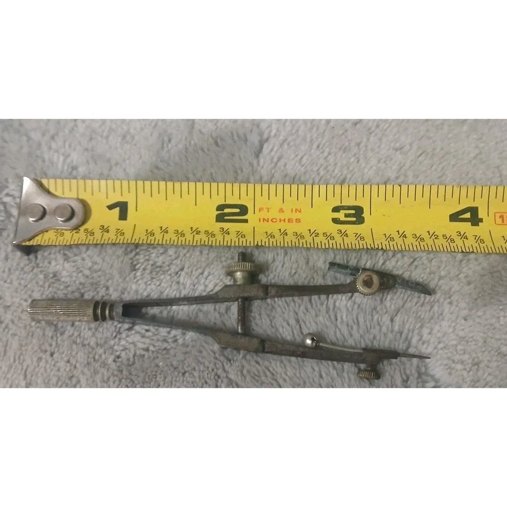 Vintage Compass Drafting Drawing‎ Tool 3 1/4
